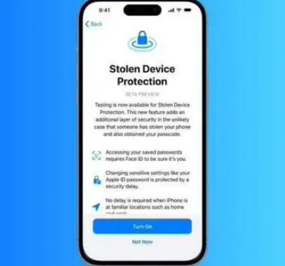 沙河苹果授权维修店分享被盗设备保护功能开启方法 