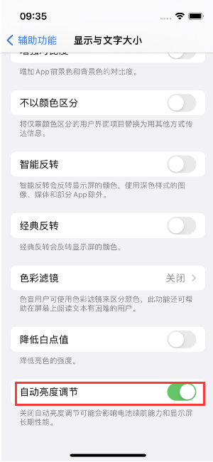 沙河苹果15维修店分享iPhone 15 Pro系列屏幕亮度 